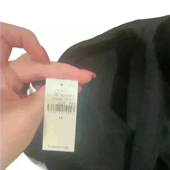 Old Navy Black High-Support Adjustable Sports Bra 4X NWT - Picture 4 of 4